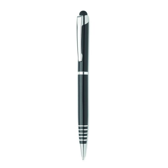 Stylo à bille stylet en aluminium recyclé FLORINA - Accessoire de bureau écologique et élégant
