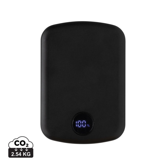 Powerbank magnétique 5000mAh en plastique RCS MagBoost - Batterie de secours pour appareils électroniques - Personnalisable B2B