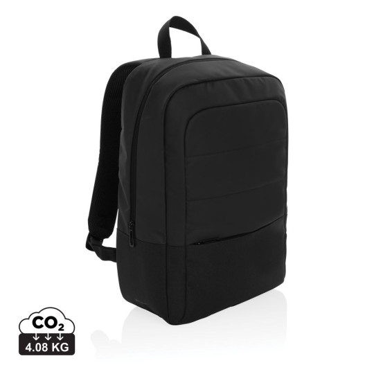 Sac à dos pour ordinateur 15,6 en rPET AWARE™ Armond - Sac à dos polyvalent pour professionnels et étudiants | BCM Goodies