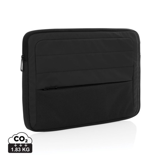 Pochette pour ordinateur 15,6 en rPET AWARE™ Armond - Accessoire écologique et solidaire