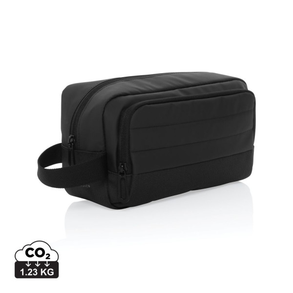 Trousse de toilette en rPET AWARE™ Armond - Accessoire de voyage respectueux de l'environnement