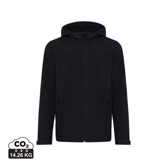 Veste homme soft shell en polyester recyclé Iqoniq Makalu - Veste fonctionnelle et respectueuse de l'environnement | BCM Go