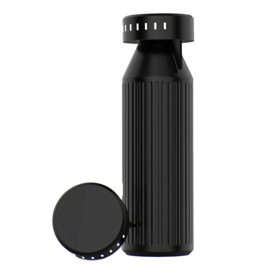 Bouteille personnalisable Timeos 690 ml avec LED – Acier inoxydable recyclé pour communication d’entreprise