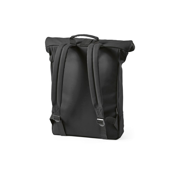 Sac à dos Milan Backpack 24L en PU recyclé avec compartiment ordinateur – Goodies d’entreprise éco-responsable BCM Goodies