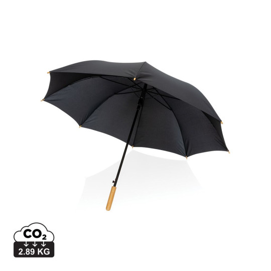 Parapluie 27 rPET et Bambou Ouverture Auto Impact AWARE™ | BCM Goodies