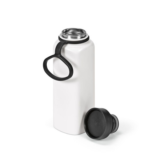 Bouteille Ural Bottle 820ml en acier inoxydable recyclé avec couvercle 360° – Isotherme et durable