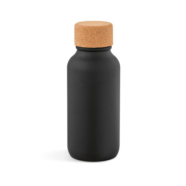 Bouteille Volga 530 ml personnalisable en acier inoxydable recyclé avec bouchon liège – BCM Goodies