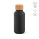 Bouteille Volga 530 ml personnalisable en acier inoxydable recyclé avec bouchon liège – BCM Goodies
