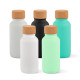 Bouteille Volga 530 ml personnalisable en acier inoxydable recyclé avec bouchon liège – BCM Goodies