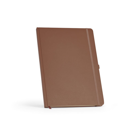 Carnet Marquez A4 en papier recyclé avec couverture rigide et porte-stylo – Disponible en 13 couleurs – BCM Goodies