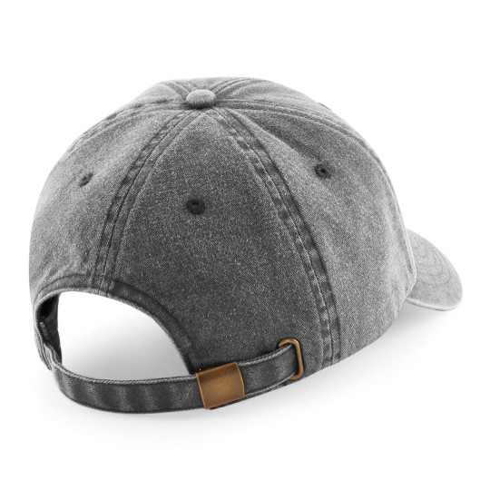 Casquette Vintage Profil Bas en Coton Brossé Lavé - BCM Goodies