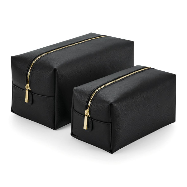 Trousse à accessoires boutique en simili cuir personnalisable - Tailles M et L - BCM Goodies