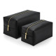 Trousse à accessoires boutique en simili cuir personnalisable - Tailles M et L - BCM Goodies