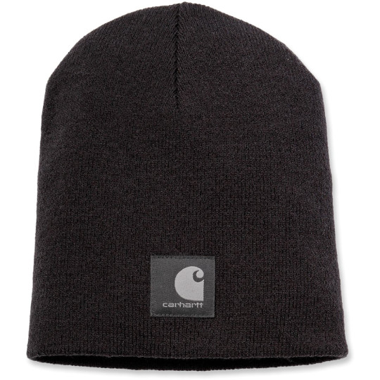 Bonnet tricoté personnalisable en acrylique avec logo brodé - BCM Goodies