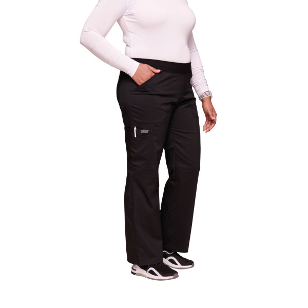 Pantalon cargo à taille moyenne pour femme - BCM Goodies
