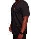 Haut col V pour homme personnalisable - BCM Goodies
