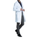 Blouse de laboratoire 96.5cm unisexe en polyester/coton - BCM Goodies