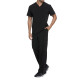 Haut col V pour homme en polyester et élasthanne | BCM Goodies