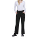 Pantalon à taille moyenne à cordon pour femme en polyester et élasthanne - BCM Goodies