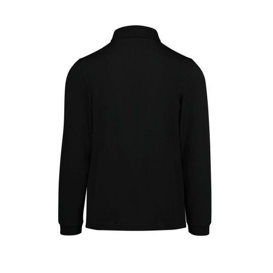 Polo homme manches longues MY POLO 210 en coton pour professionnels - BCM Goodies