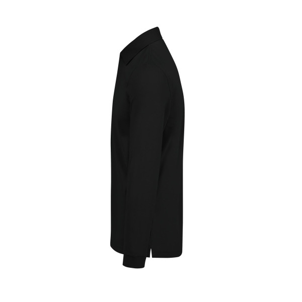 Polo homme manches longues MY POLO 210 en coton pour professionnels - BCM Goodies
