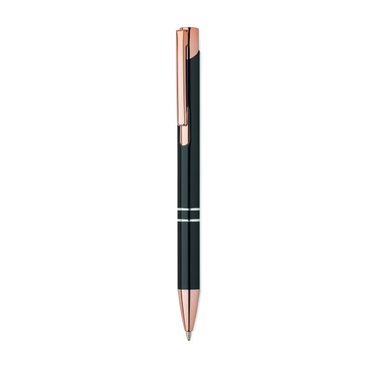 Stylo en aluminium recyclé BERN ROSE - Stylo personnalisable durable pour communication de marque eco-responsable