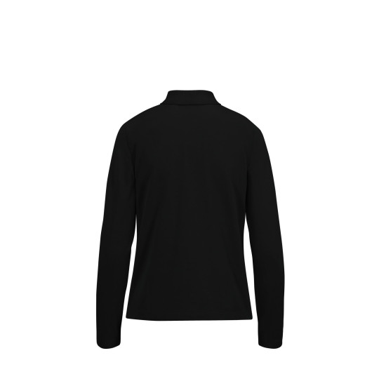Polo femme manches longues en coton Ring-Spun - BCM Goodies