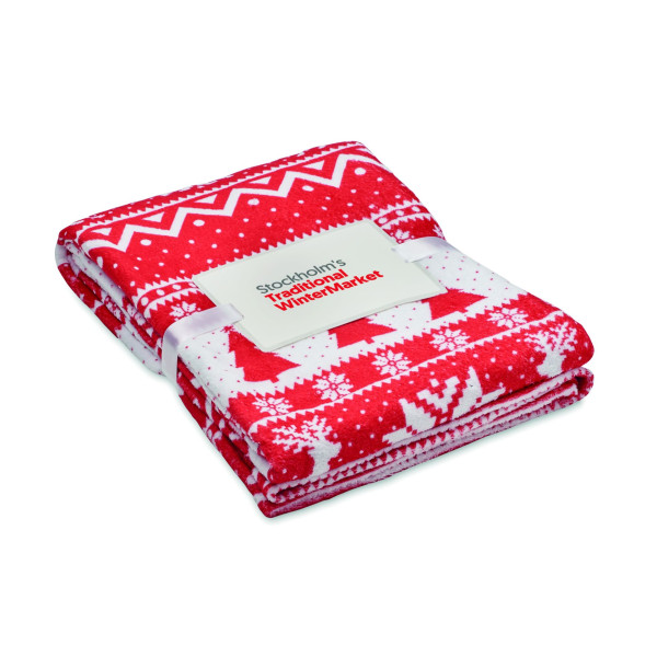 Couverture en RPET 190 gr/m². TOSTI Personnalisable | BCM Goodies