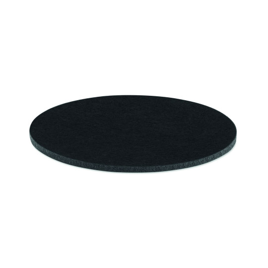 Sous-verre rond en feutre RPET FELTSTER - Accessoire pratique pour protéger vos surfaces