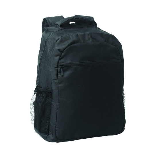 Sac à dos pour ordinateur 15 pouces en polyester 600D RPET avec compartiment rembourré - BCM Goodies