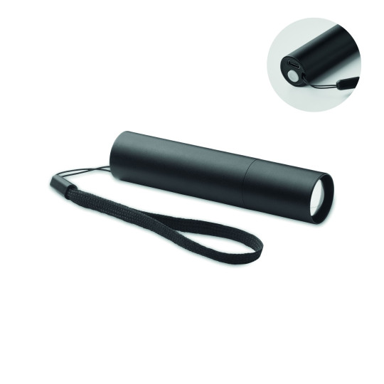 Lampe rechargeable en aluminium ALUMINATE pour camping, randonnée et bricolage - BCM Goodies