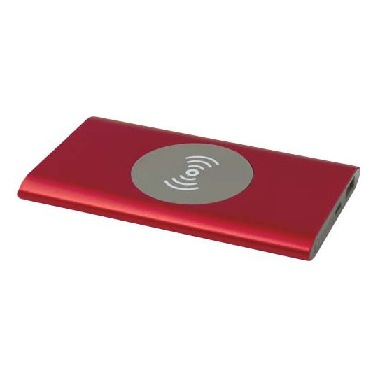 Batterie de secours Juice type-C 4 000 mAh en aluminium recyclé - Charge sans fil 5 W - BCM Goodies