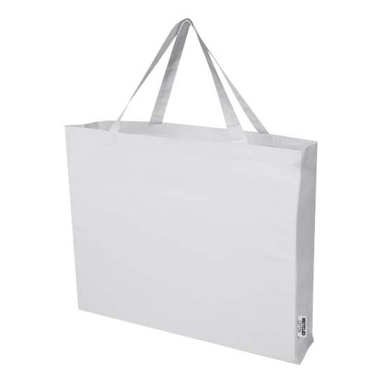 Sac shopping Odessa en coton recyclé 220 g/m² certifié GRS 40L - Accessoire pratique et écologique - Personnalisable pour vos év