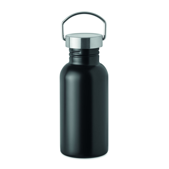 Bouteille simple paroi 500 ml FLORENCE SING en acier inoxydable recyclé - BCM Goodies