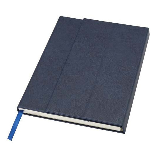 Carnet à couverture rigide en PU recyclé Alejandra A6 - BCM Goodies