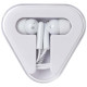 Écouteurs Rebel avec étui de rangement en plastique recyclé - Accessoire pratique pour écouter de la musique où que vous soyez