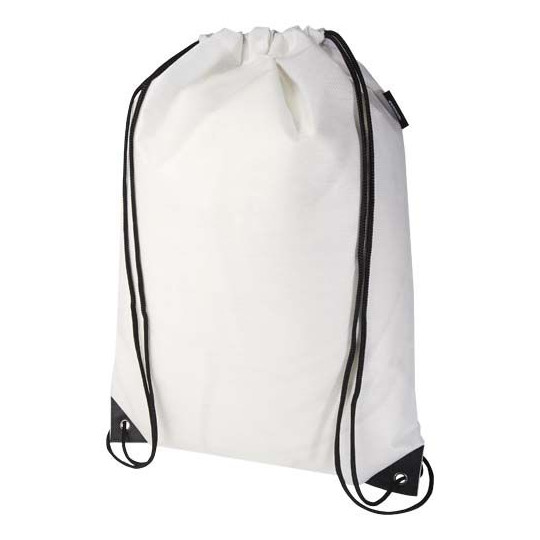 Sac à dos avec cordon Evergreen non tissé recyclé GRS de 5L - Accessoire promotionnel durable pour entreprises
