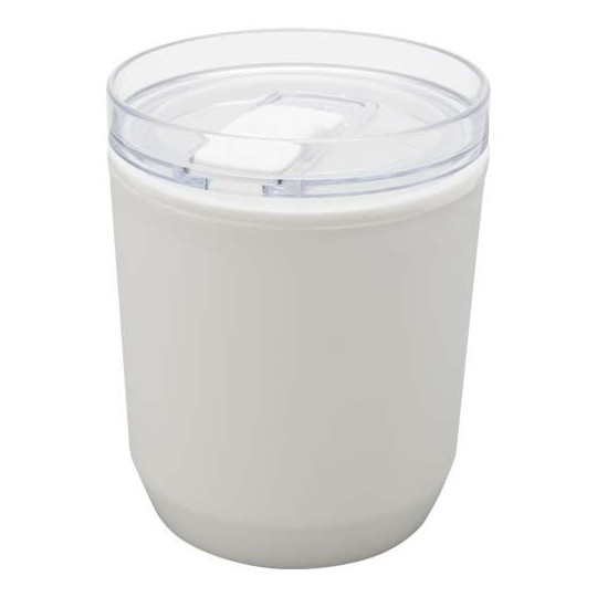 Gobelet Hudson double paroi en plastique recyclé 180 ml - Personnalisable avec logo
