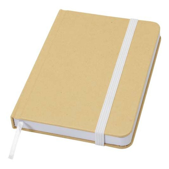 Carnet A6 Reed uni recyclé à couverture rigide - BCM Goodies