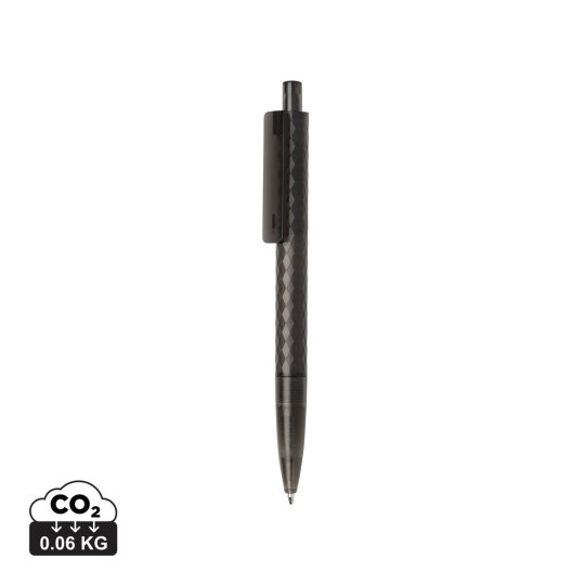 Stylo X3 en plastique givré GRS | Stylo personnalisable en plastique recyclé | BCM Goodies