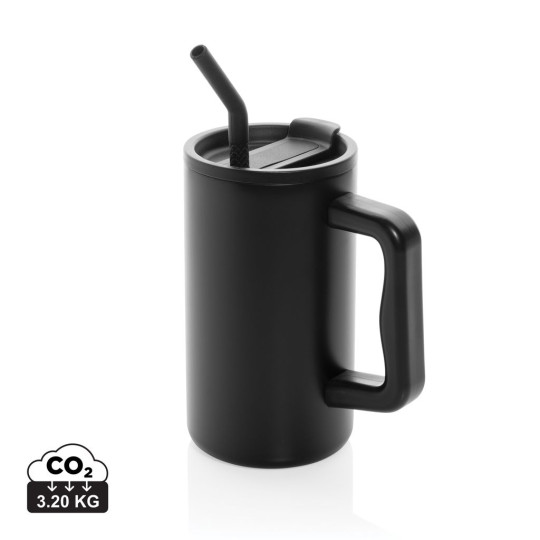 Mug Cube 800ml en acier recyclé certifié RCS - BCM Goodies