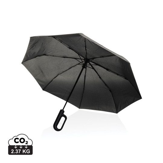 Parapluie 21 avec mousqueton en rPET AWARE™ Yara - Accessoire pratique et éco-responsable | BCM Goodies