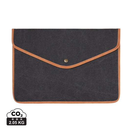 Pochette ordinateur VINGA 16 en toile recyclée GRS Bosler - Accessoire durable pour professionnels