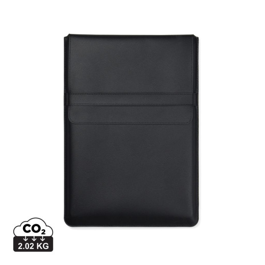 Pochette d'ordinateur VINGA 16 en polyester recyclé RCS Timo - Accessoire professionnel pratique et respectueux de l'e