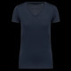 T-shirt Supima® col V manches courtes femme - 100% coton - BCM Goodies