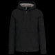 Sweat-shirt zippé capuche unisexe personnalisable en coton et polyester - BCM Goodies