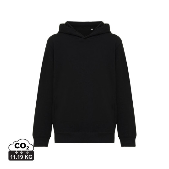 Sweat à capuche enfant en coton bio et recyclé avec poches latérales - BCM Goodies