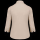 Chemise popeline polycoton manches 3/4 entretien facile pour femme - BCM Goodies