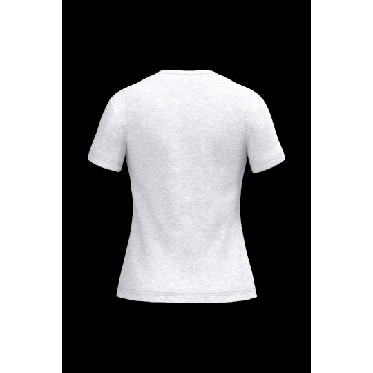 T-shirt col V manches courtes femme en coton de qualité - BCM Goodies