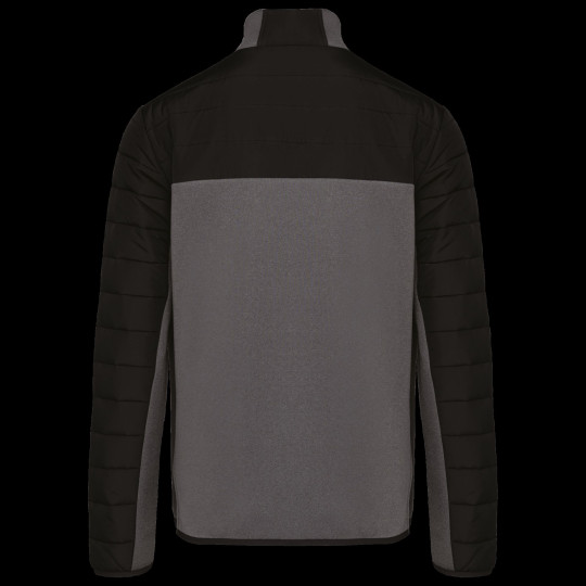 Veste bi-matière pour homme personnalisable - BCM Goodies